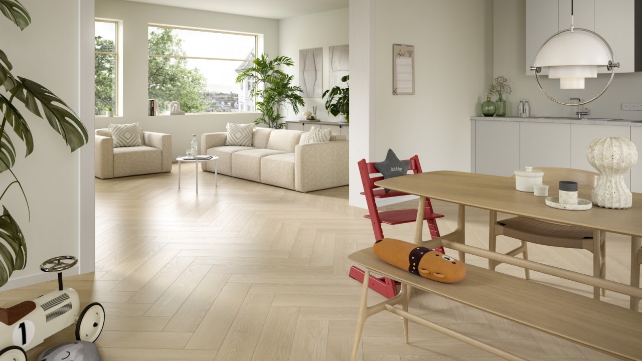 EGGER NatureSense: Moderné podlahy pre váš domov, kuchyňu a kúpeľňu