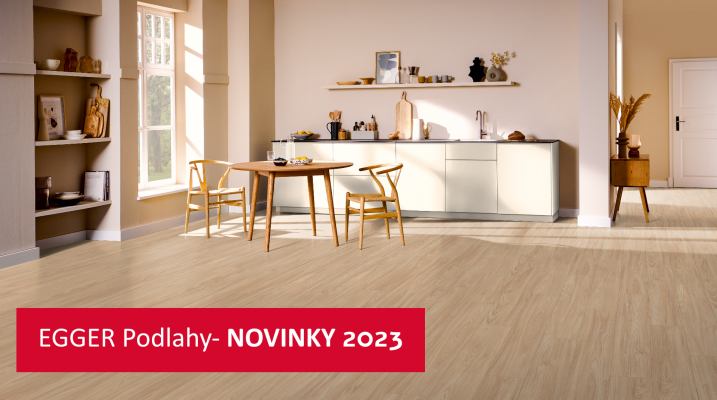 EGGER Podlahy- NOVINKY 2023: Jednoduchosť v novom štýle