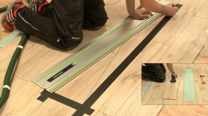 Ako vymeniť poškodenú podlahovú dosku EGGER s inštalačným systémom Clic it! 