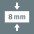 Hrúbka 8 mm
