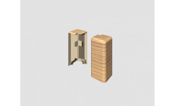 DUB CAPPUCCINO- Vonkajší roh